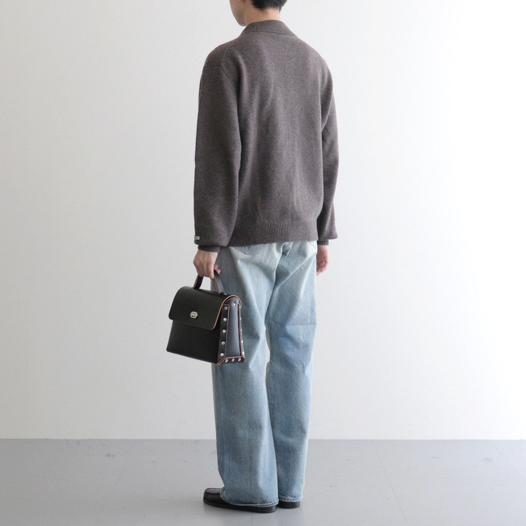 assemble hand bag flap M #black [li-rb-afm]