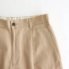 Westpoint Chino Wide Straight Trousers #BEIGE [GM263-40165B]