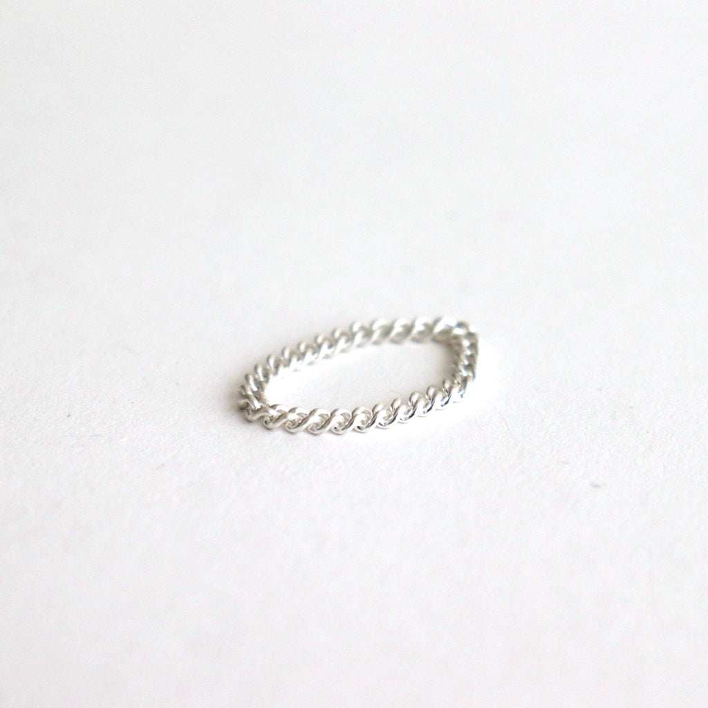 TWNKL RING 0.8TC #SILVER [SL032]