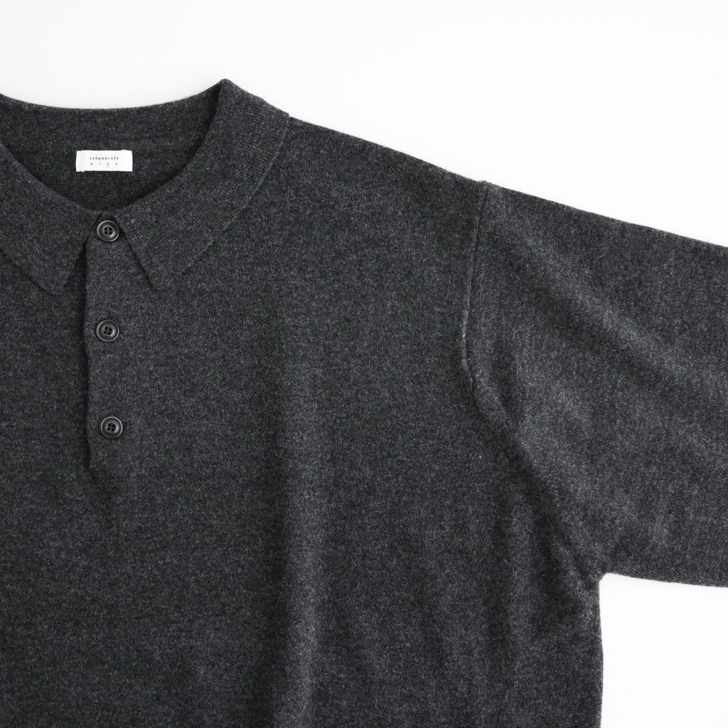 L/S Polo #BLACK [2603-010]