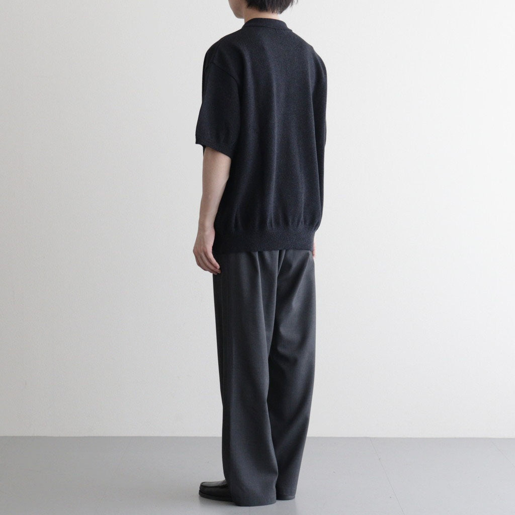 Co/Ra Moss Stitch Skipper #BLACK [2601-002] - ciacura 三重県四日市
