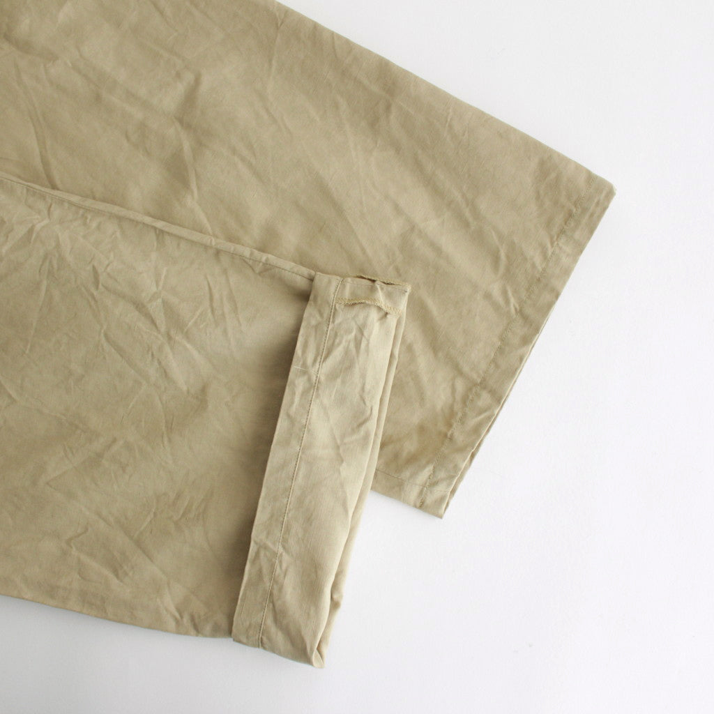 WIDE PANTS #khaki [43658]