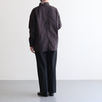 伊勢木綿のシャツ #C.GRAY