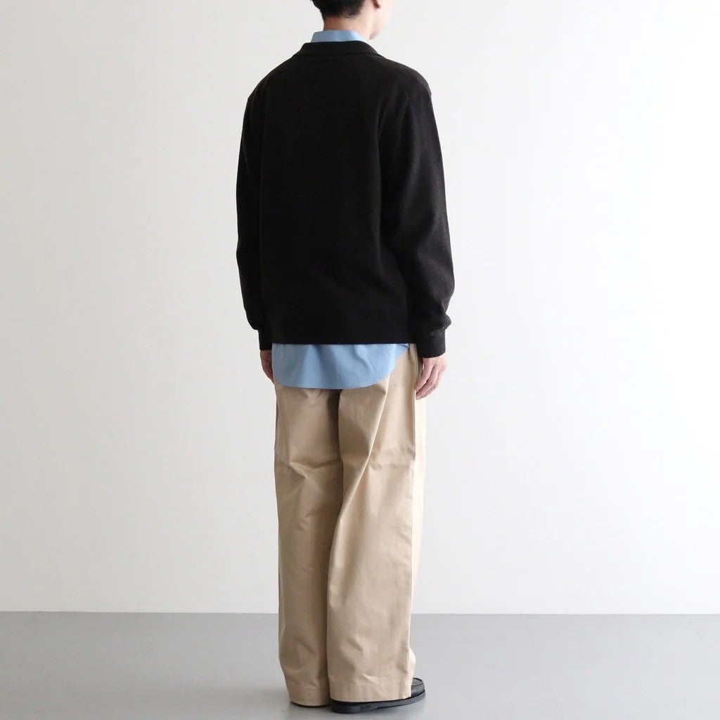 Westpoint Chino Wide Straight Trousers #BEIGE [GM263-40165B]