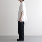 SUVIN 60/2 OVERSIZED T-SHIRT #WHITE [KKAGLM0015]