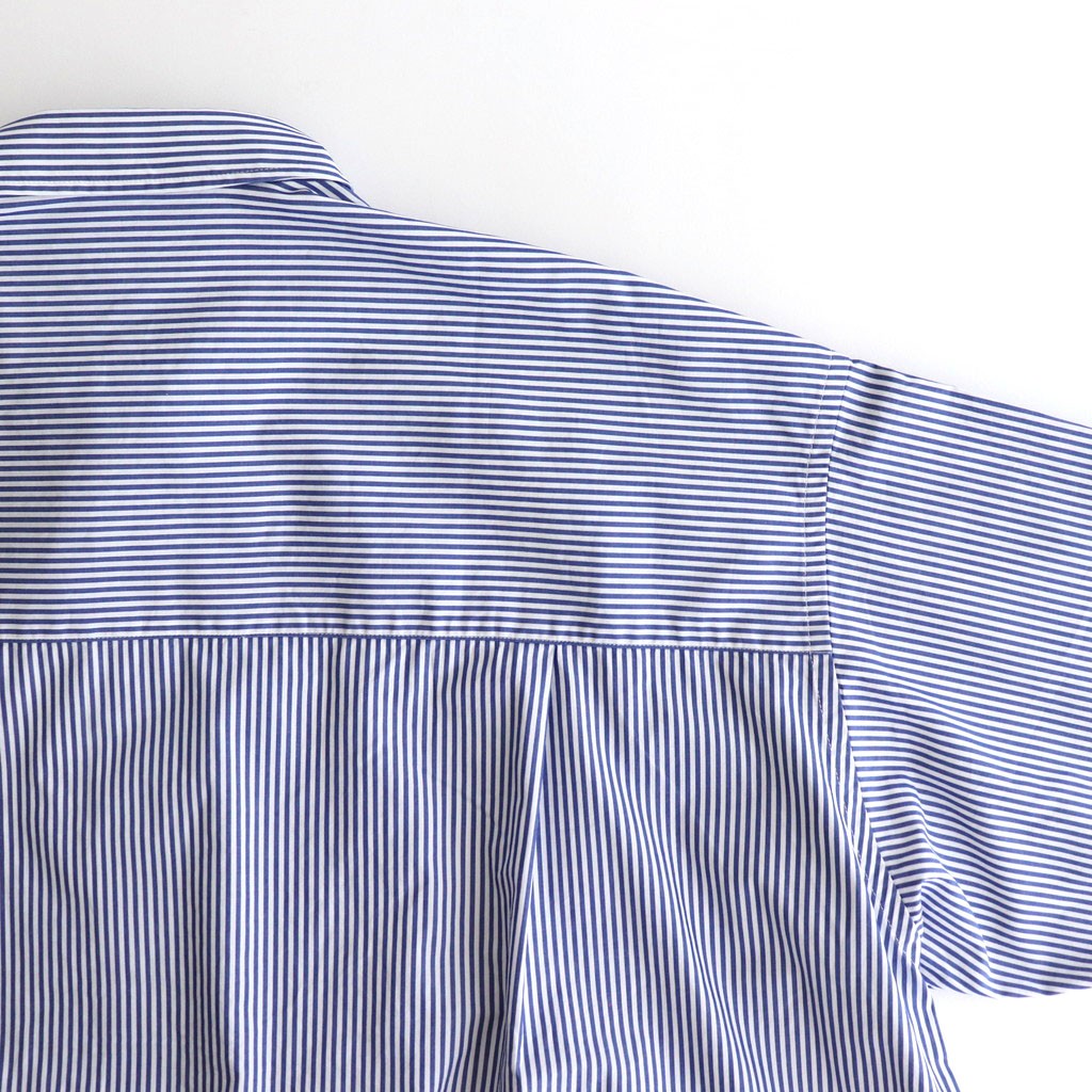 CORPORATE UNIFORM L/S SHIRT #BLUE STRIPE [FSC253-50105B]