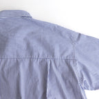 CORPORATE UNIFORM L/S SHIRT #BLUE STRIPE [FSC253-50105B]