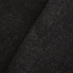 縮絨ウールワイドフーディー #DARK BROWN [D225-T391]