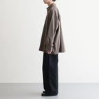 ワイドBOXシャツ-P #BROWN [D225-T892-P]