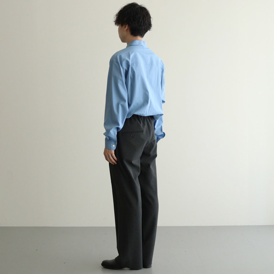 HABANA BANDED SLACKS #HEATHER CHARCOAL [AODFPT007]