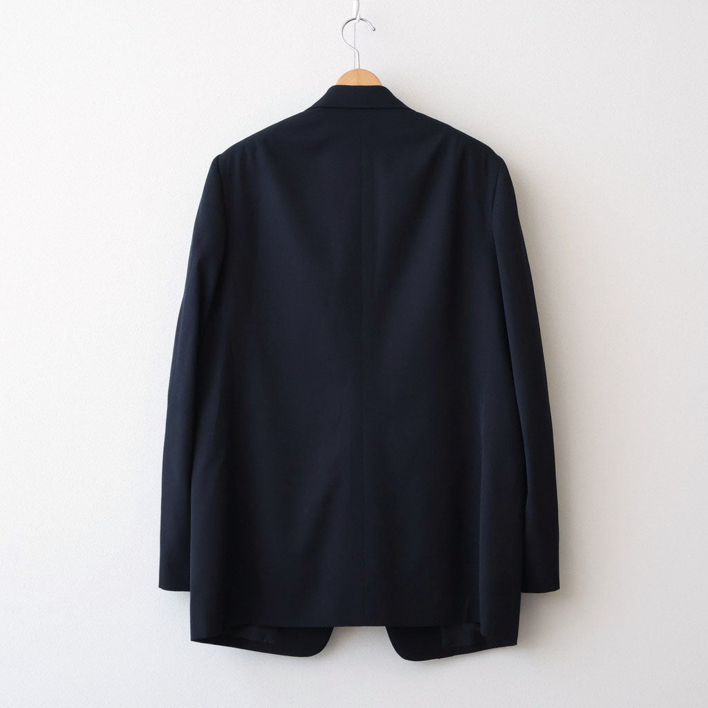 LIGHT WOOL MAX GABARDINE JACKET #TOP BLACK [A26SJ02MG]