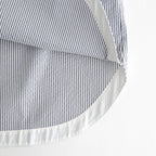SEERSUCKER S/S B.D SHIRT #WHITE×NAVY [FSC261-50228]