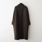 Melton Big Balmaccan Coat #BROWN [YK25FW01033C]
