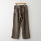 HOMESPUN TWEED PAINTER PANTS #BROWN [A25AP03HT]