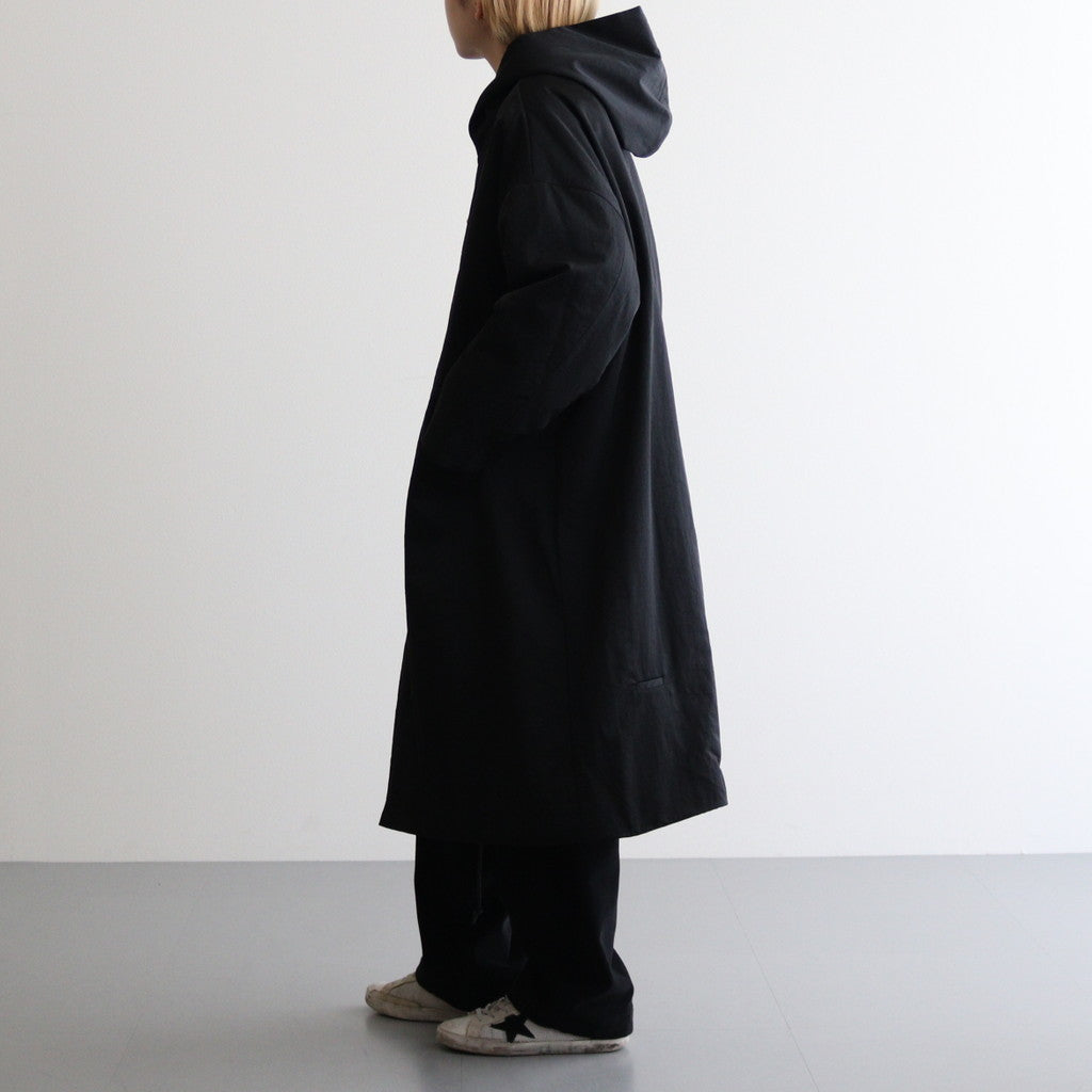 ヴィンテージNYパデッドダッフルロングCT #BLACK [D224-C445]