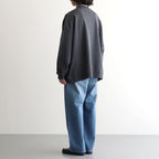 ワイドSWトレーナー #HEATHER CHARCOAL [D226-T1158]