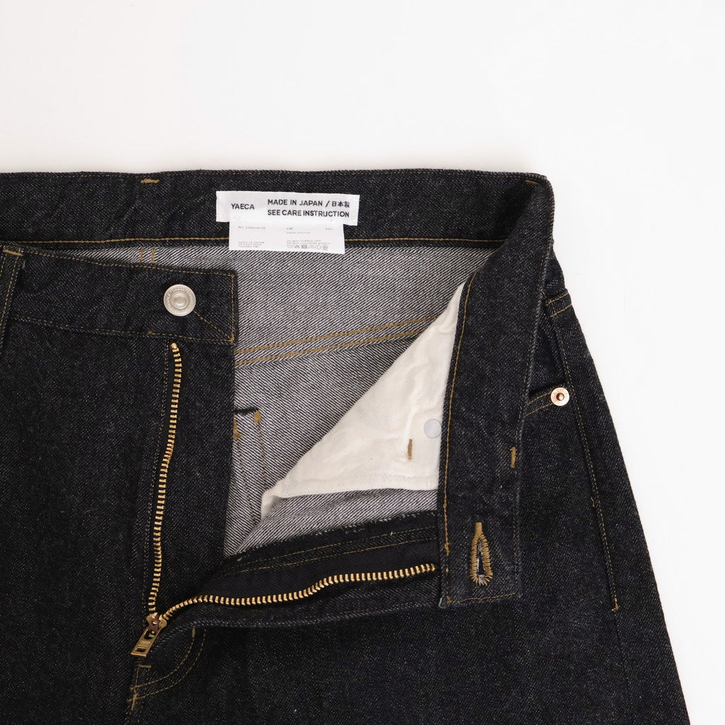 DENIM PANTS - WIDE STRAIGHT #black [13-13B]
