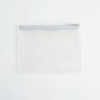ZIP POUCH L - TRANSPARENT SNAKE #CLEAR [8Z-T510-051]