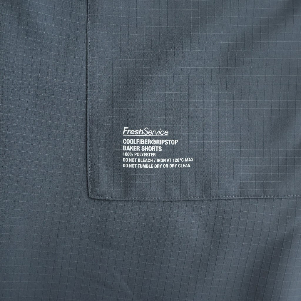 COOLFIBER® RIPSTOP BAKER SHORTS #GRAY [FSC262-40011]