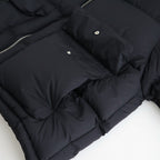 SUPER LIGHT NYLON RIPSTOP DOWN BLOUSON #BLACK [A26AB01NL]