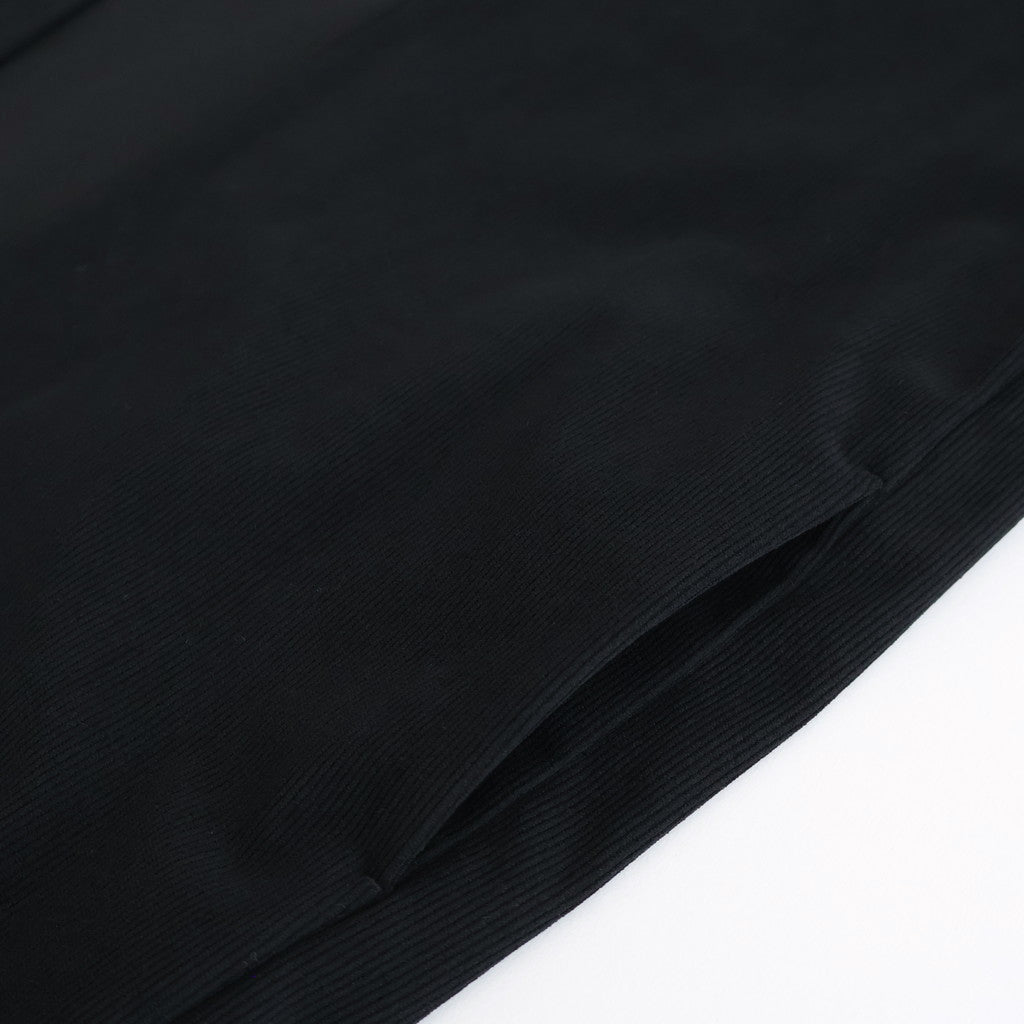 FSNMTD - ポリエステル・経編コーデュロイ カーディガン #95 Black [SN_FR1501TD]