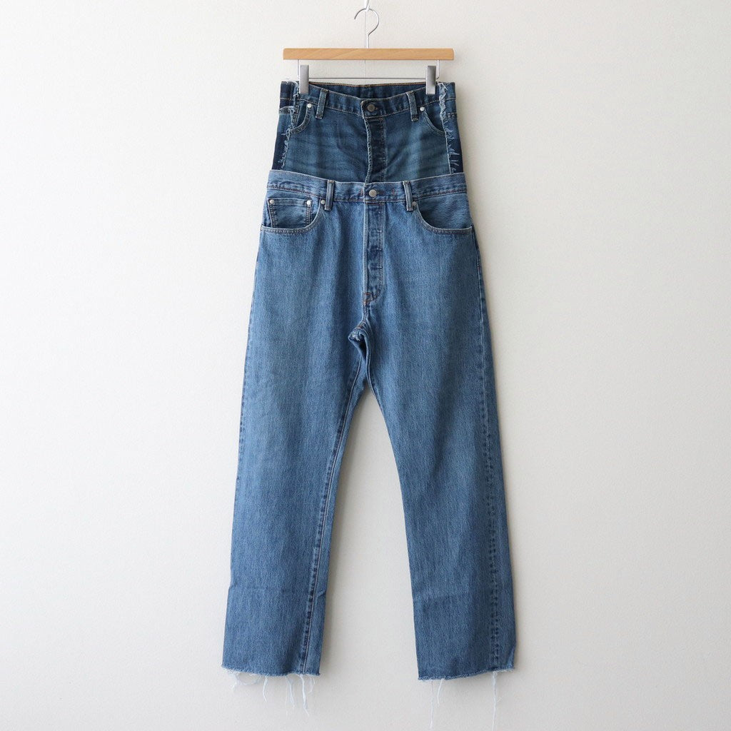 W WAIST DENIM PT #SIZE:3 F [Q25A-T018]
