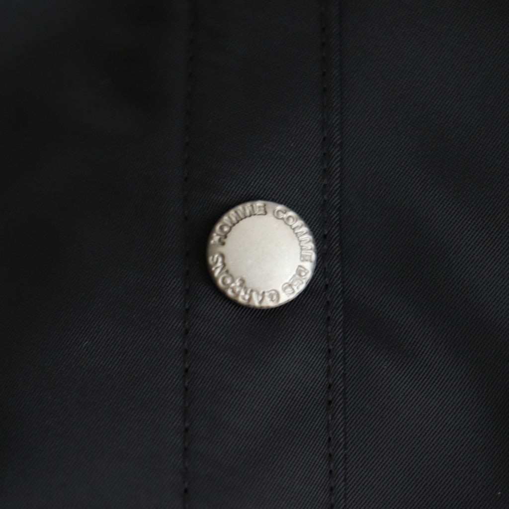 綿ナイロンダブルツイルブルゾン #BLACK [HP-J003-051]