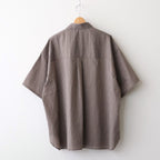 HRAFTeX S/S STRIPE SHIRT #BROWN STRIPE [FSC262-50008]