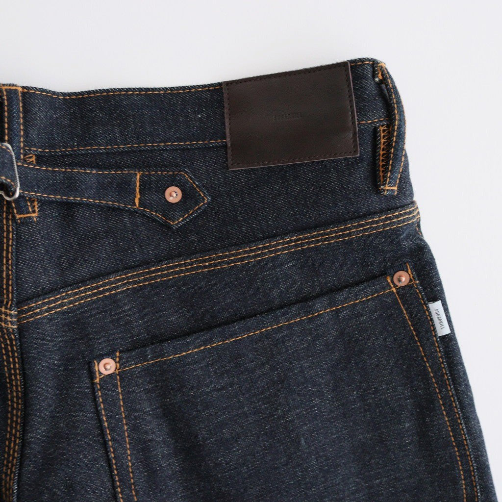 CLASSIC DOUBLE KNEE DENIM PANTS #RIGID INDIGO [CLASS003] - ciacura