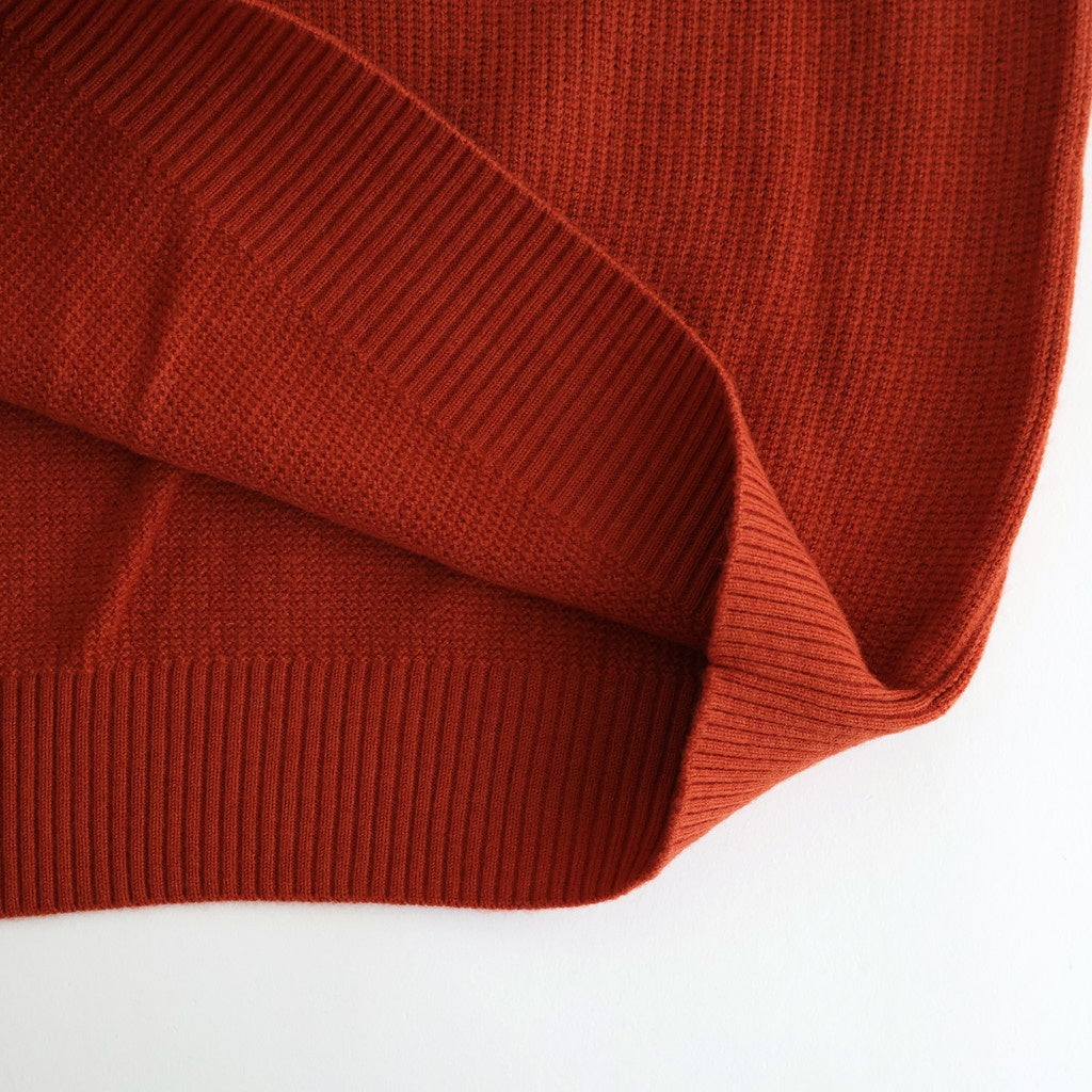 V Neck P/O #BRICK [2503-005]