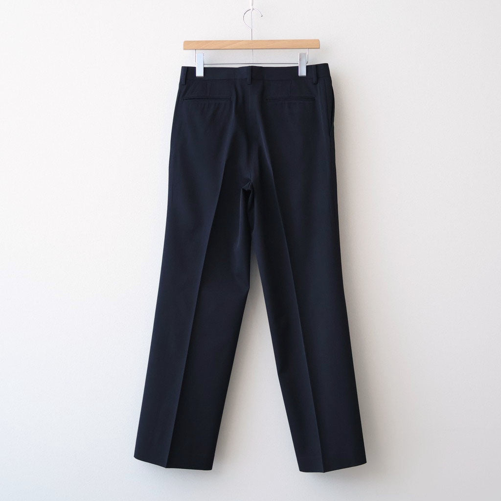 LIGHT WOOL MAX GABARDINE SLACKS #TOP BLACK [A26SP08MG] – ciacura