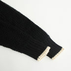 FILL SWEATER #BLACK [NG24S-06SW01C]