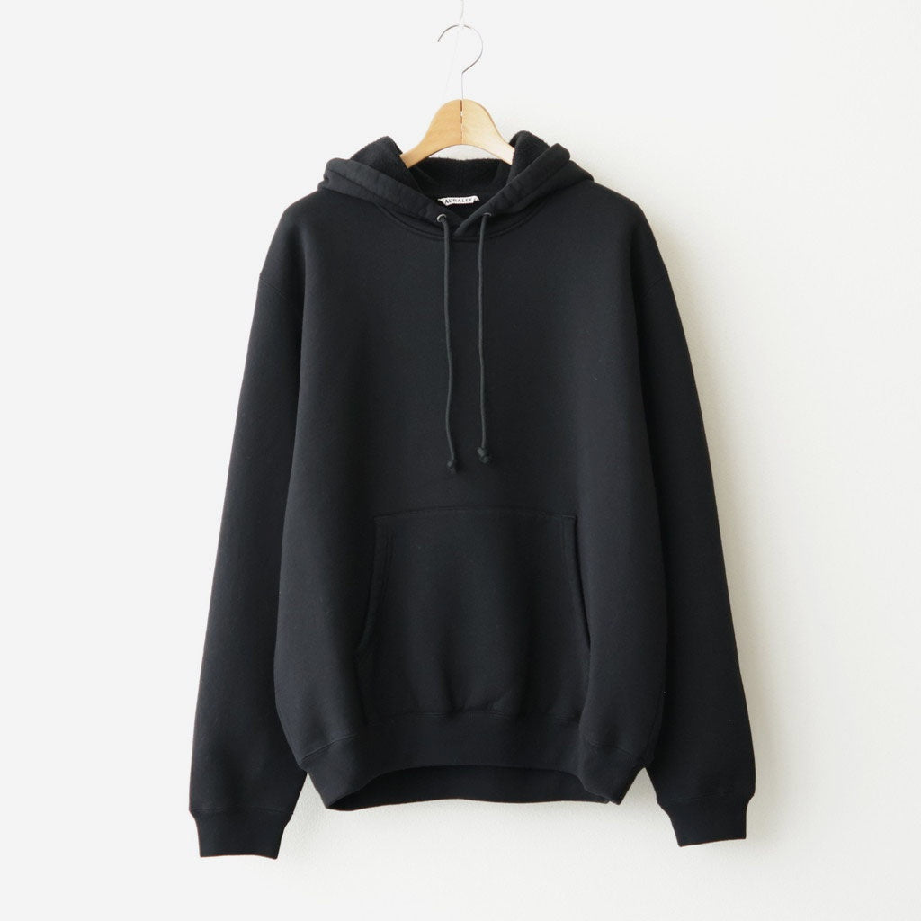 SMOOTH SOFT SWEAT P/O PARKA #BLACK [A26AP01TU]