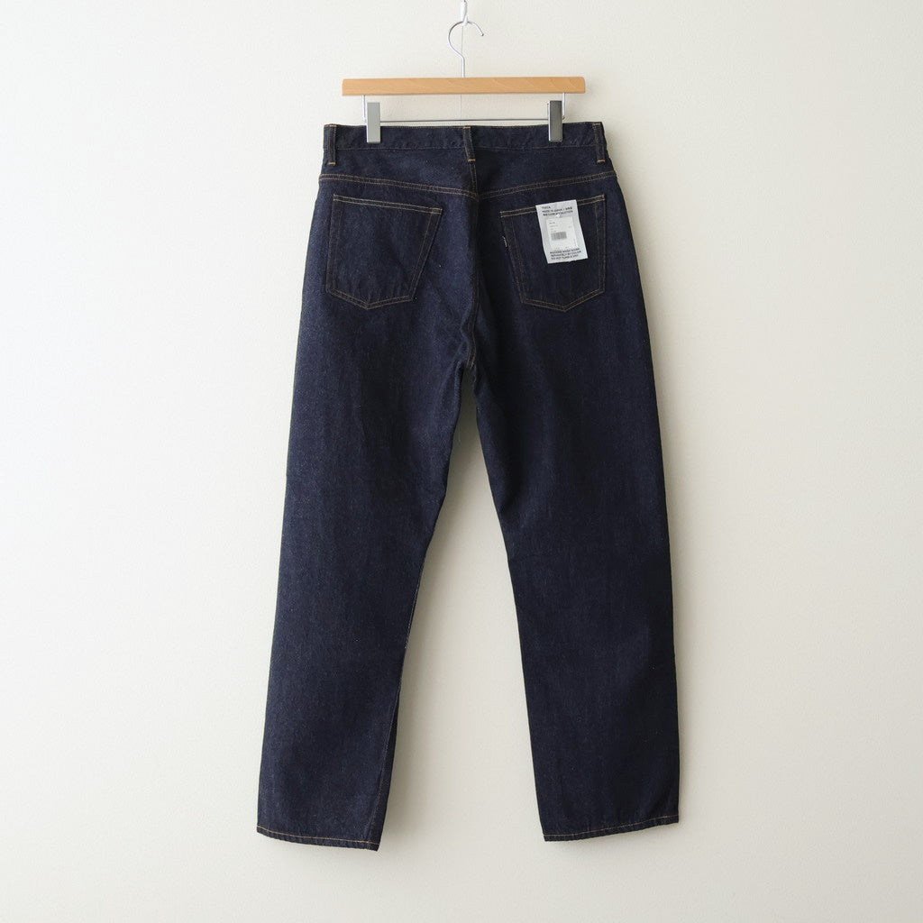 DENIM PANTS - WIDE TAPERED #indigo [10-13W]