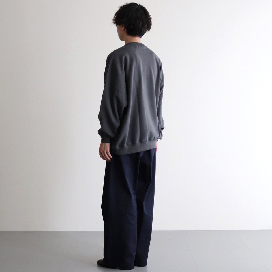 AZUMA Terry Crew Neck Sweat #GRAY [GU251-70195B] – ciacura