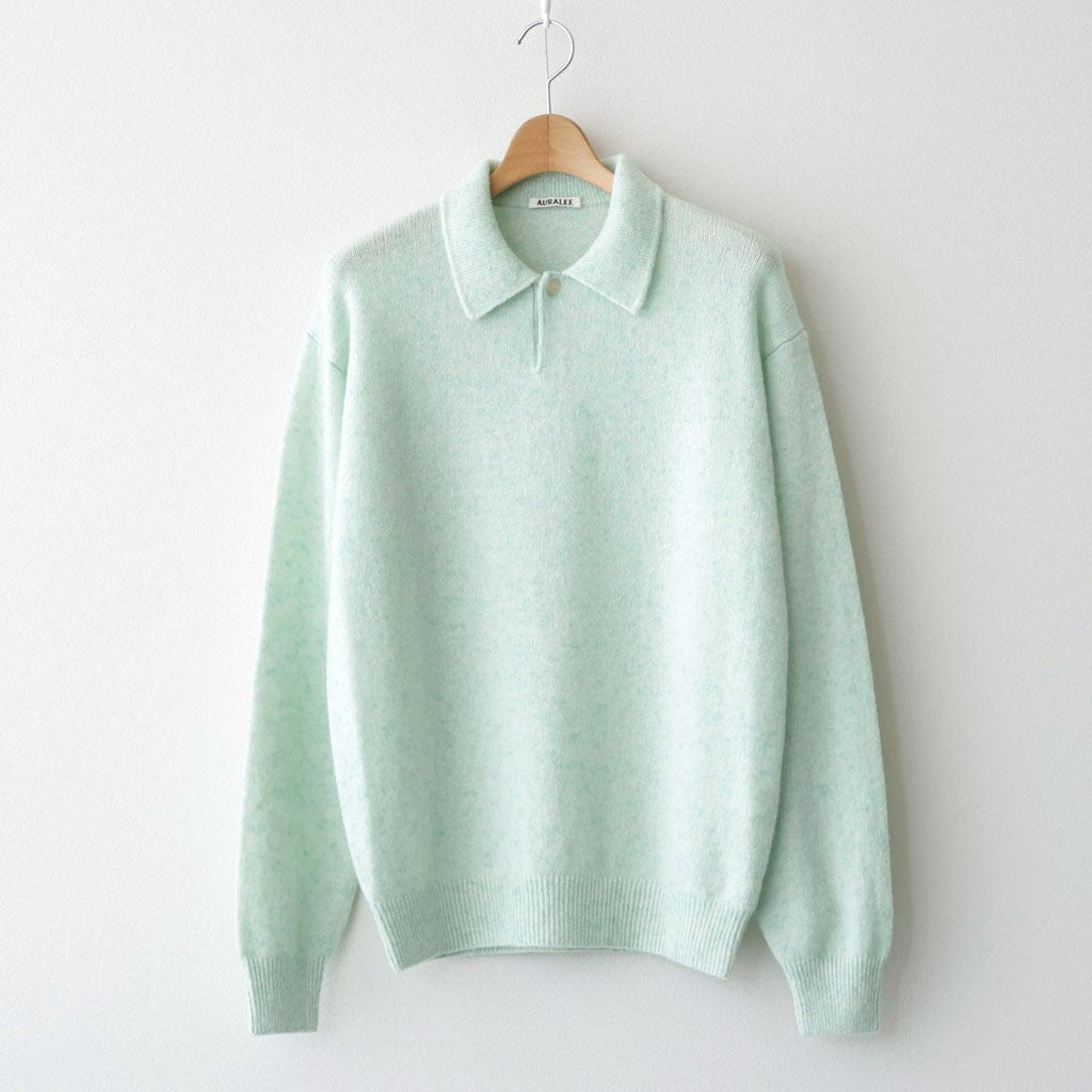 CASHMERE NEP KNIT POLO #MIX MINT [A26AP02NE]