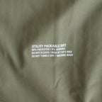 UTILITY PACKABLE SUIT #KHAKI [FSR251-60097]