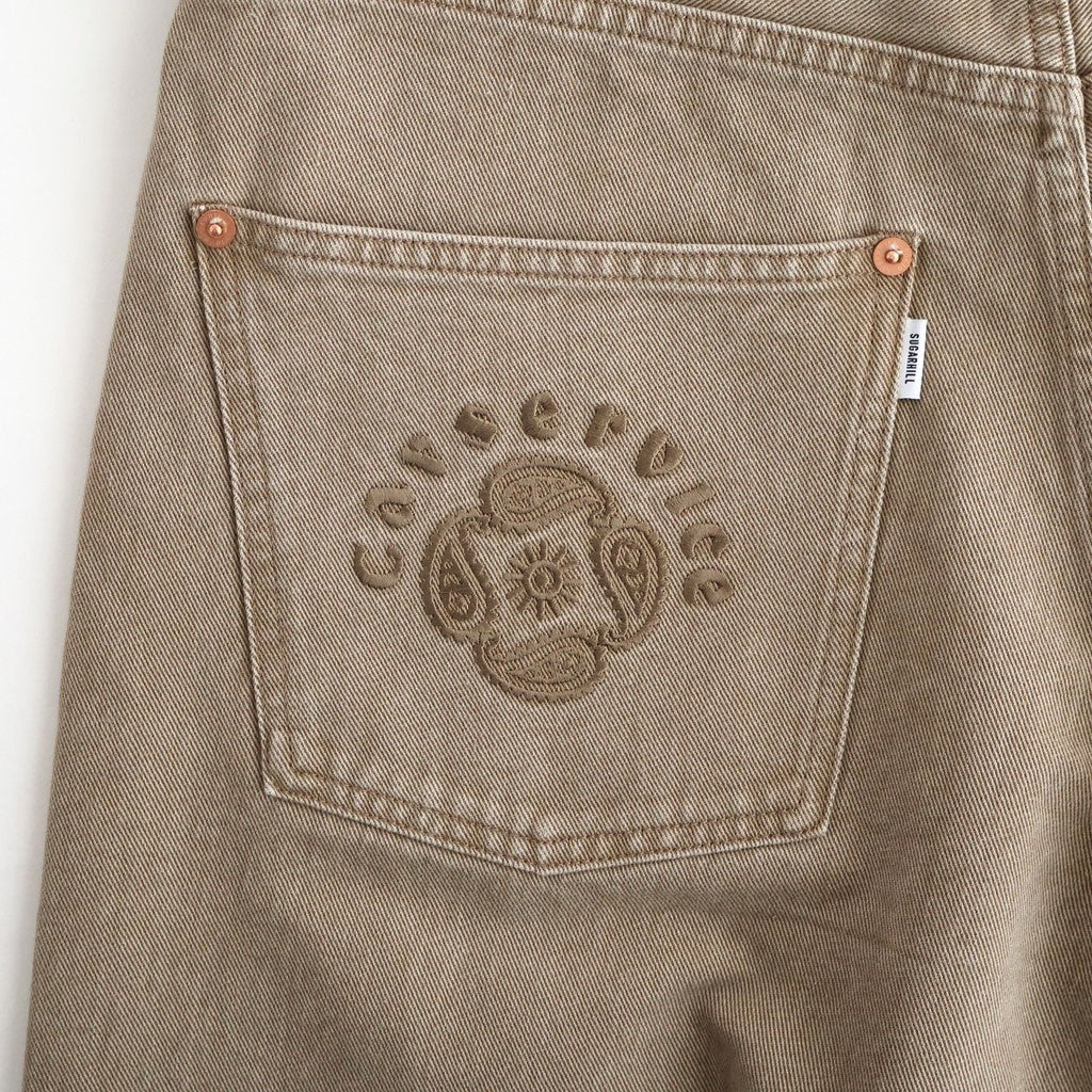 CS MODERN DENIM WIDE CUT #TABACCO BROWN [26880402]