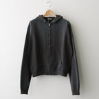 PRODUCT DYED PIMA LIGHT SWEAT ZIP PARKA #INK BLACK [A25AP01MS]