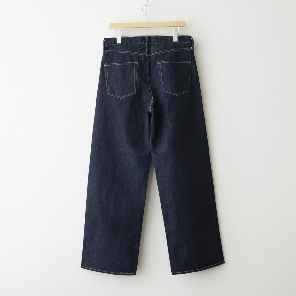 LOOSE DENIM PANTS #INDIGO(OW) [ST.1567]