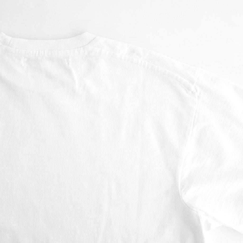 ムラ糸Tシャツ Slub Yarn T-Shirt #WHITE [31061007]