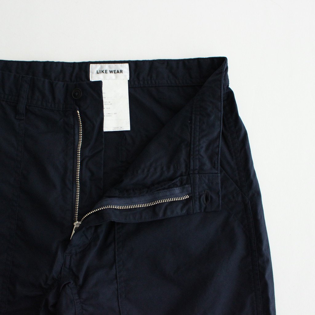 US NAVY PANTS #NAVY POPLIN [23604]