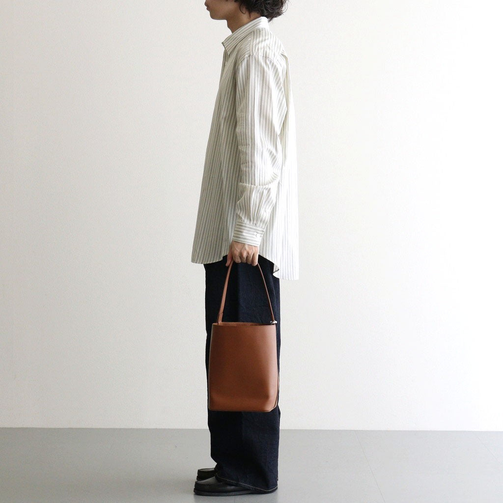 LEATHER SHOULDER BAG - S MADE BY AETA #BROWN [A26AB01AE]