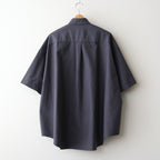 Oxford S/S Oversized B.D Shirt #GRAY [GM261-50025B]