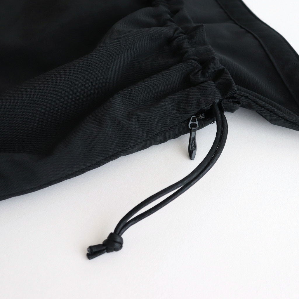 TAS BIG RED CROSS APRON BAG #BLACK [K031]