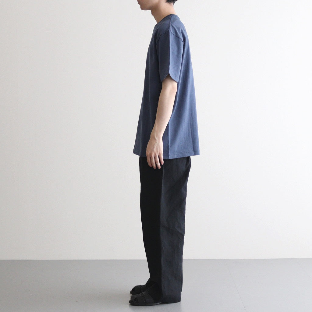 Waste Cotton S/S Tee #NAVY [TP241-70010]