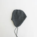 EAR FLAP BEANIE #D.GRAY [R5115-AW25]