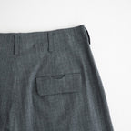 よそいきシンプル2タックワイドPT #GRAY STRIPE [D226-P153]