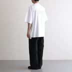 CORPORATE PRINTED S/S TEE ”GEAR” #WHITE [FSC243-70116]