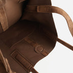 3WAY MEDIUM TOTE（OIL SUEDE） #COFFEE BROWN [MS-1]